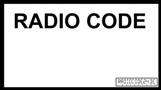 passend für Grundig Auto Radio Code 